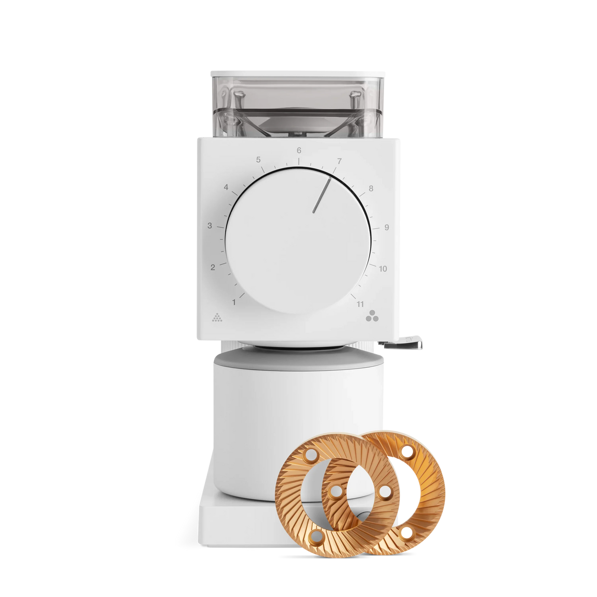 Ode Brew Grinder Gen 2 - Ode Brew Grinder Gen 2 - Matte White / Upgraded SSP MP Brew Burrs | Fellow